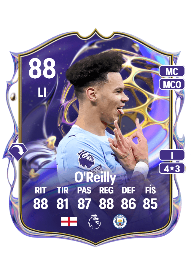 Nico O'Reilly card
