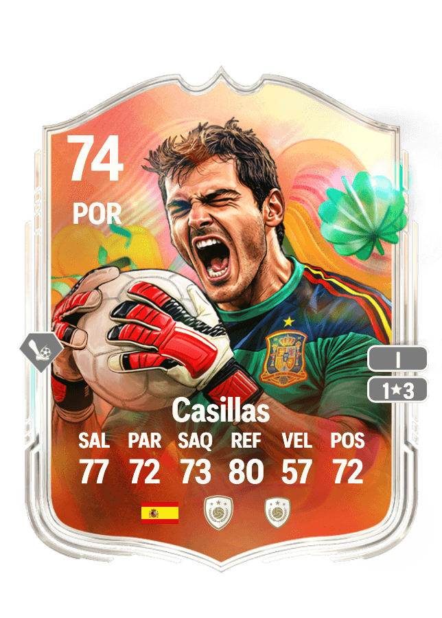 Casillas card