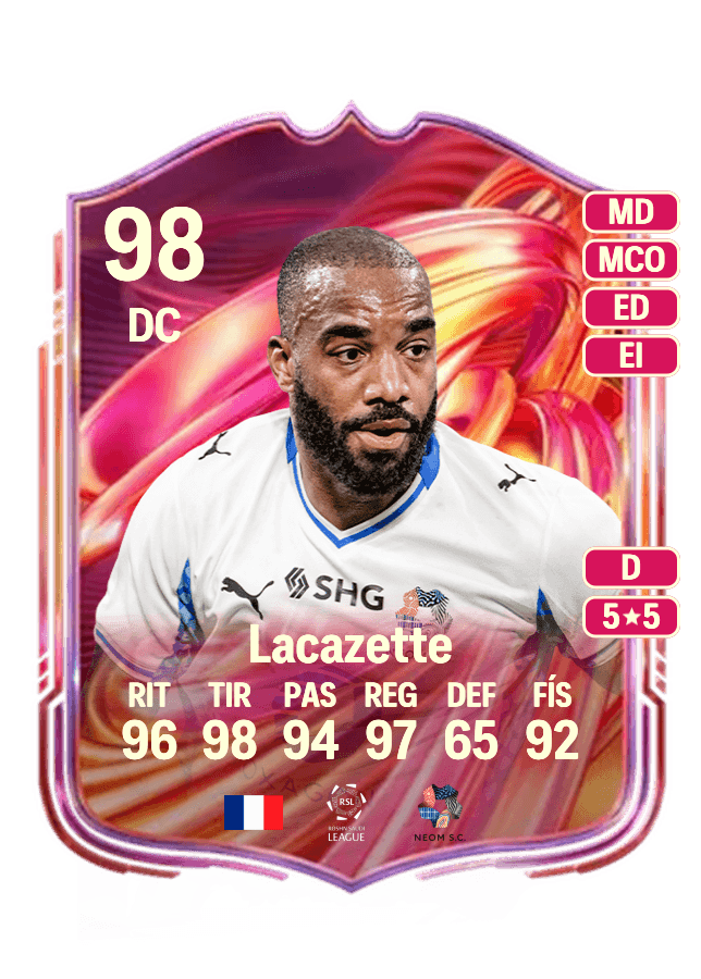 Alexandre Lacazette card