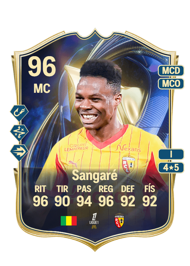 Mamadou Sangaré card