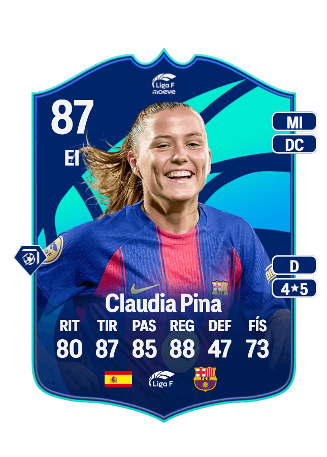 Claudia Pina card