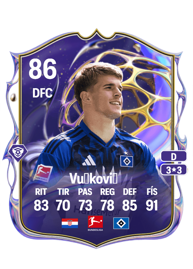 Luka Vušković card