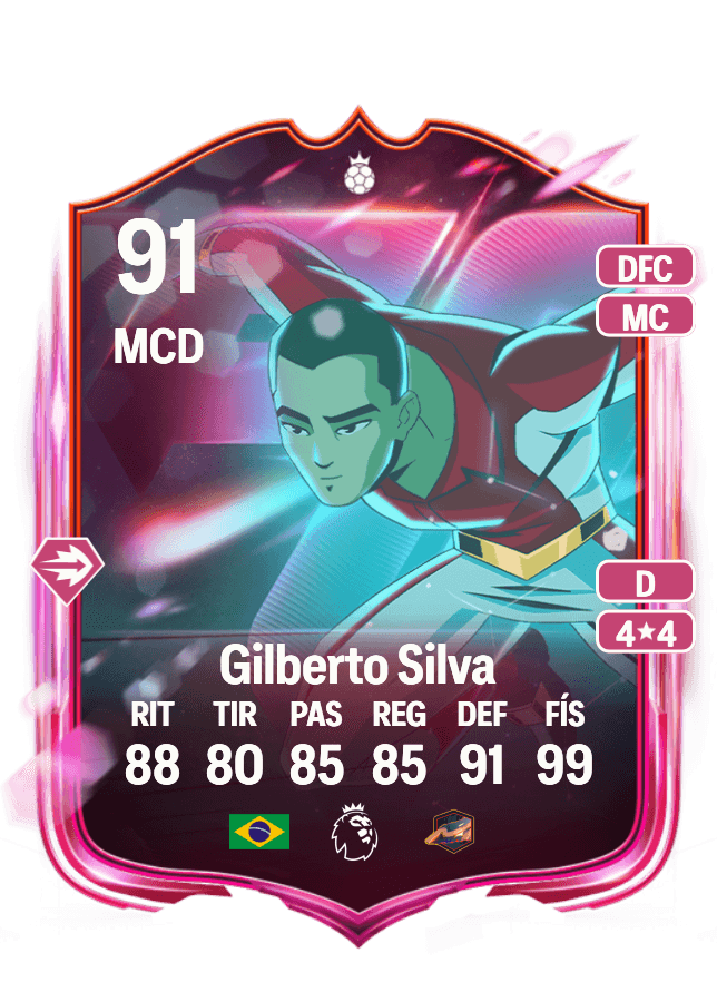 Gilberto Silva card
