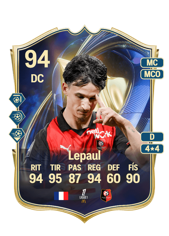 Estéban Lepaul card