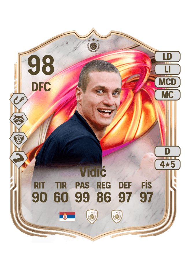 Nemanja Vidić card