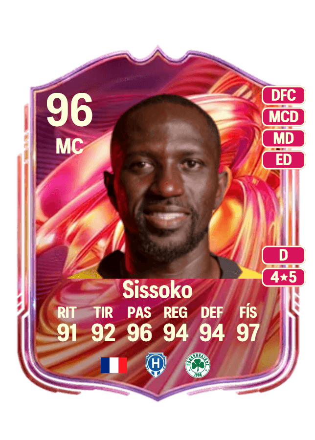 Moussa Sissoko card