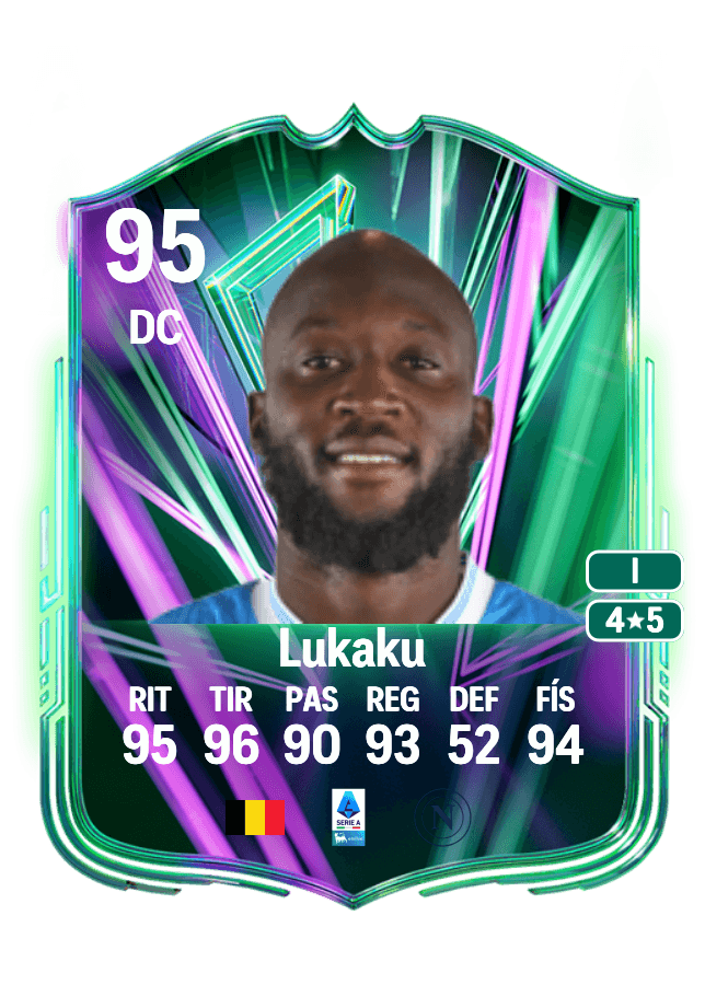 Romelu Lukaku card