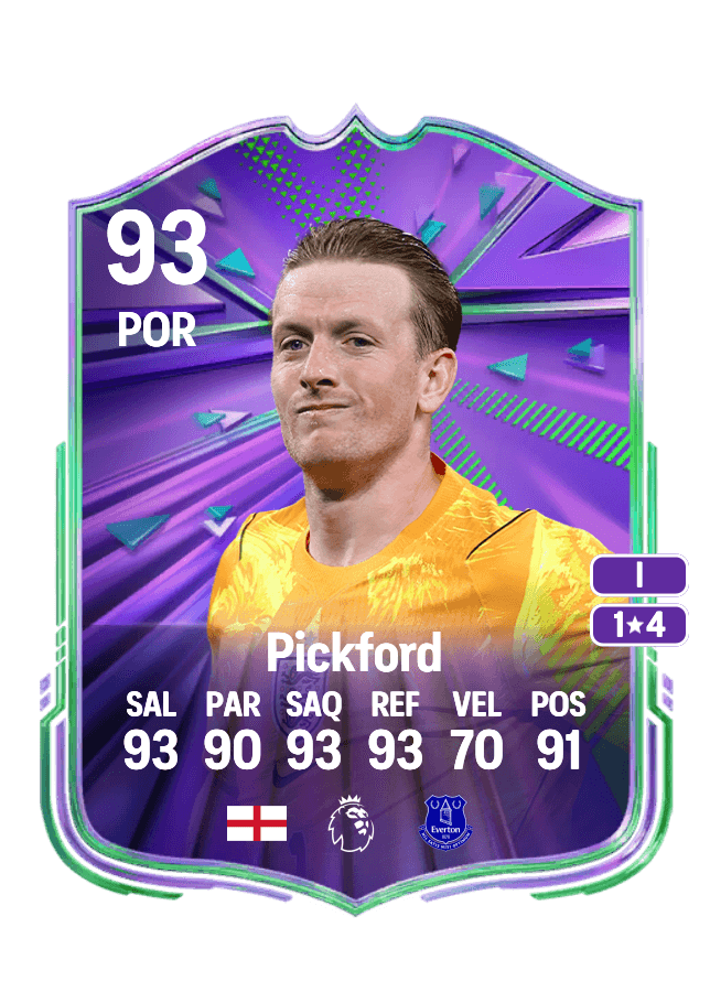 Jordan Pickford card