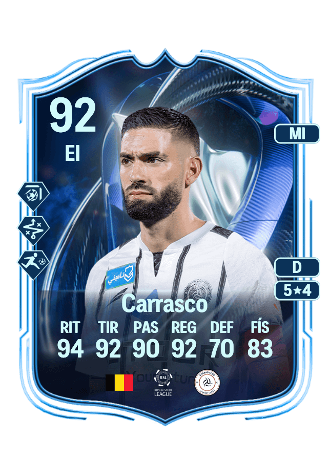 Yannick Carrasco card
