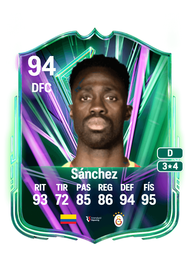 Davinson Sánchez card