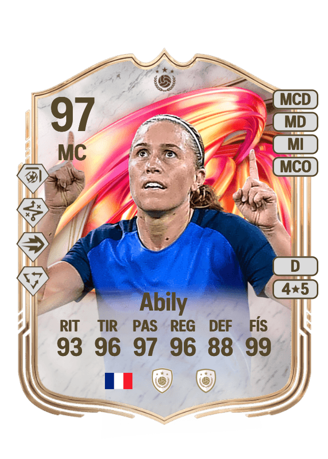 Camille Abily card