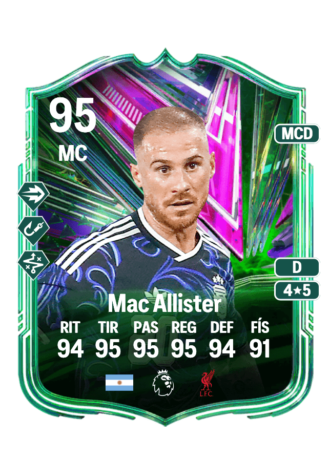 Alexis Mac Allister card