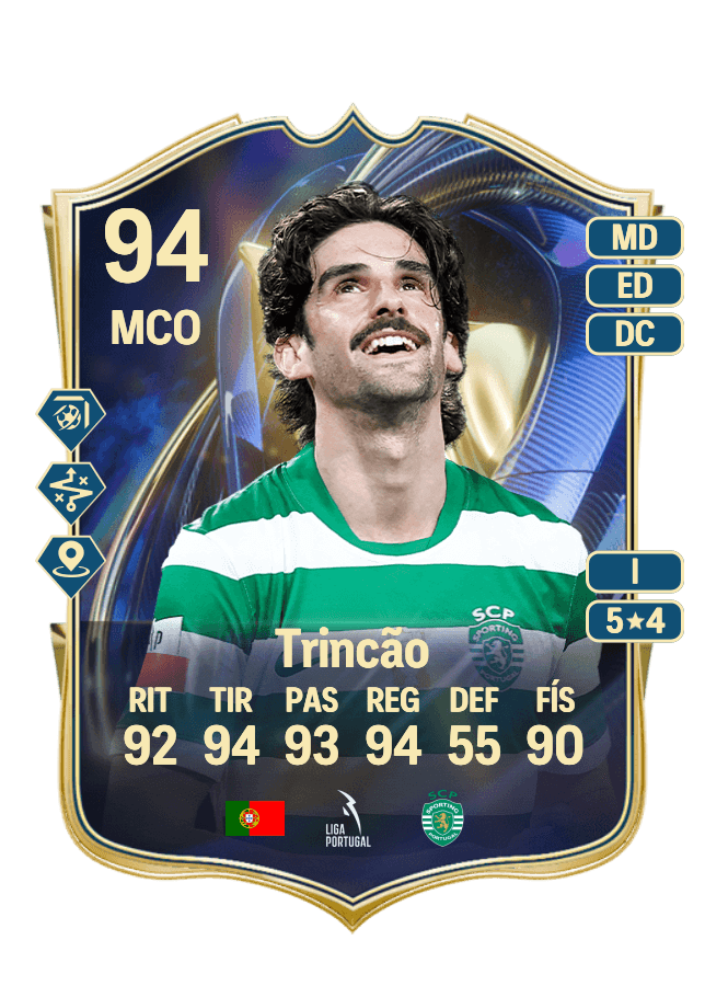 Trincão card
