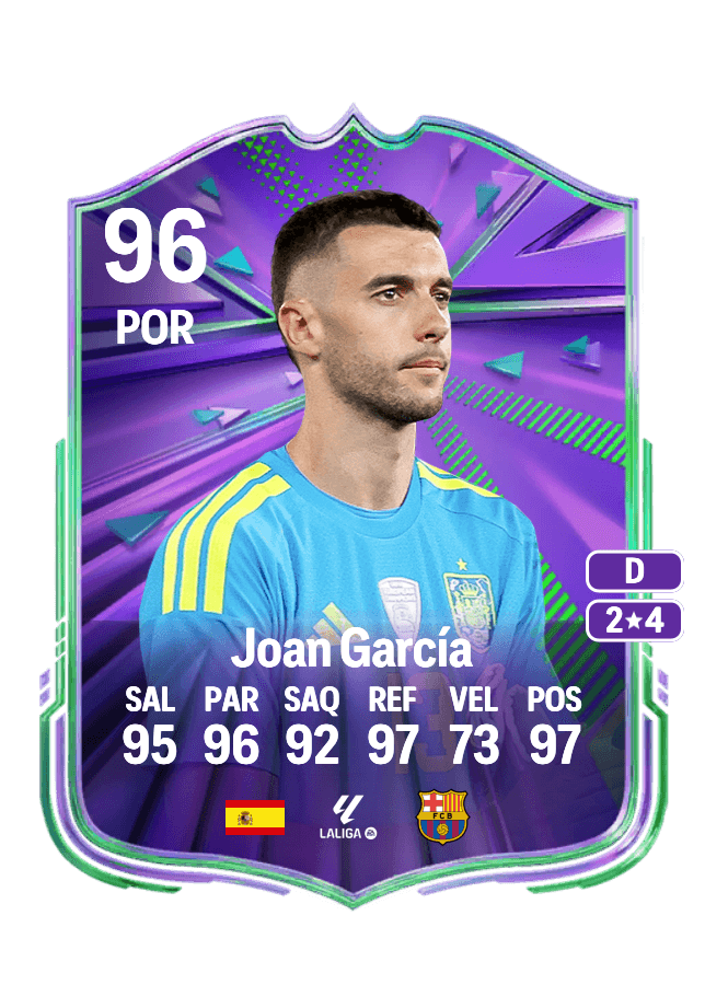 Joan García card