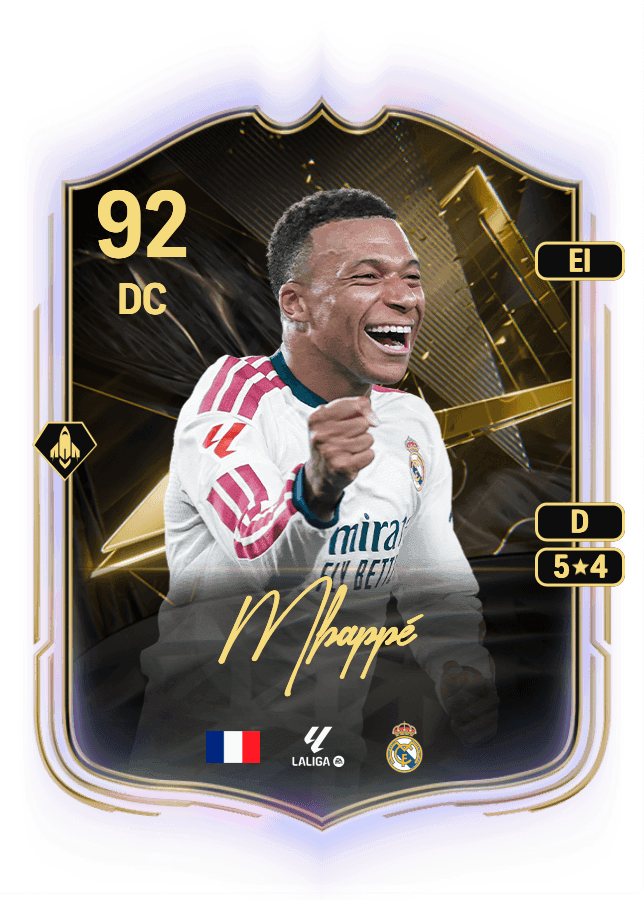 Kylian Mbappé card