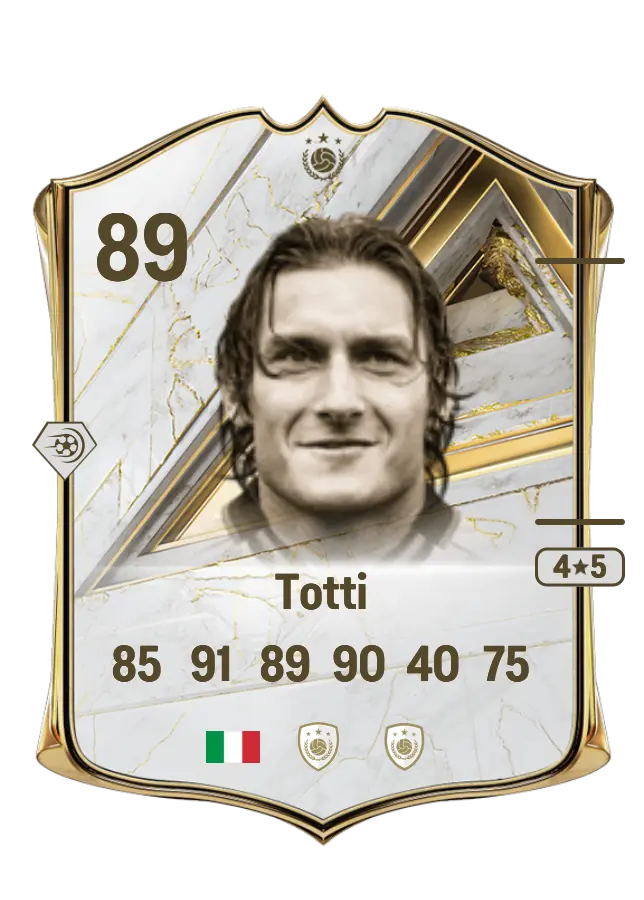 Francesco Totti card