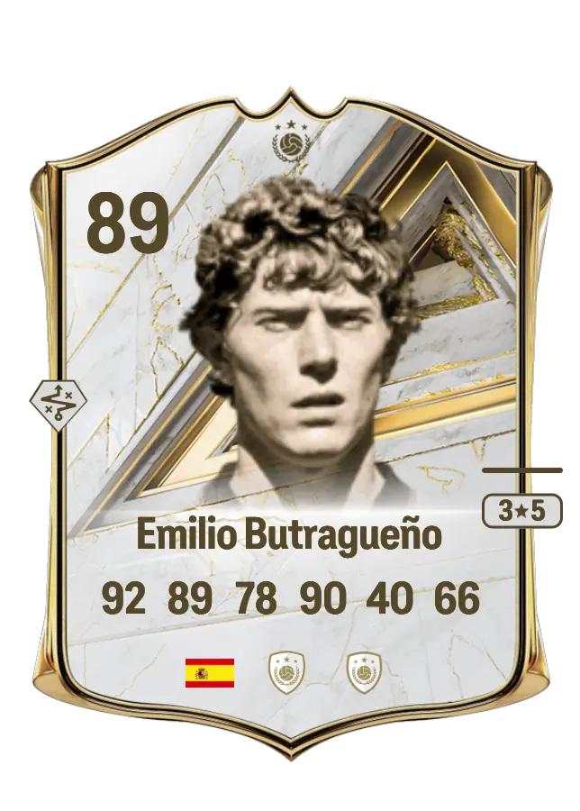 Emilio Butragueño card