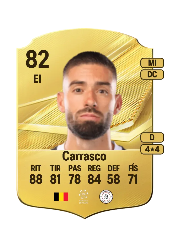 Yannick Carrasco card