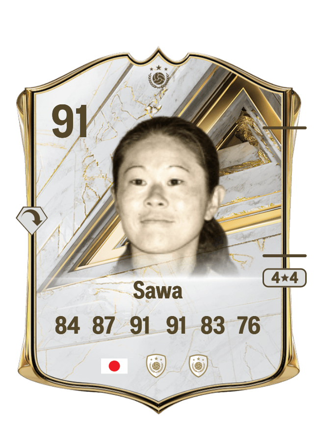 Homare Sawa card