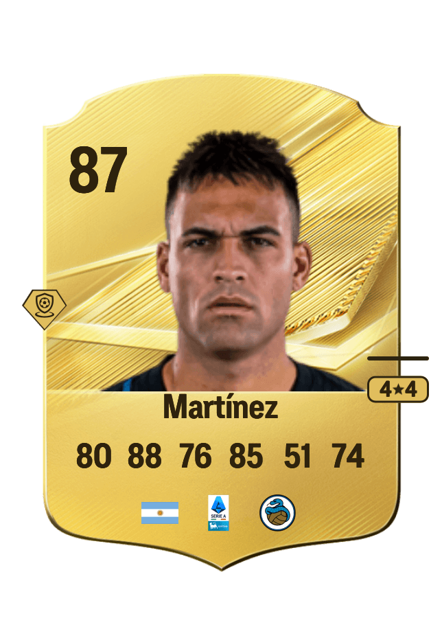 Lautaro Martínez card