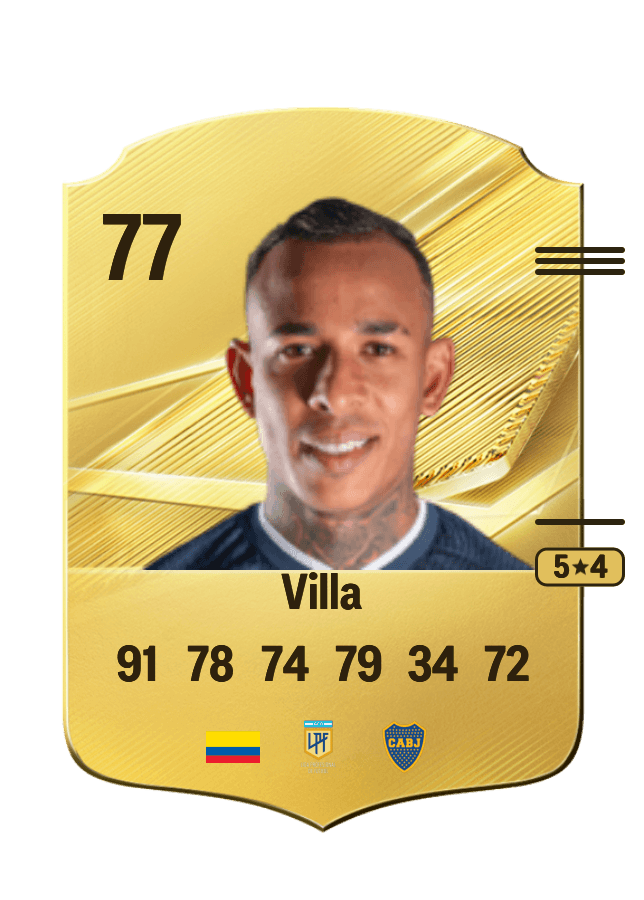 Sebastián Villa card