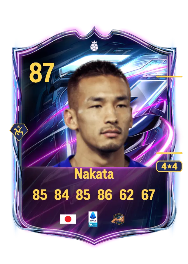 Hidetoshi Nakata card