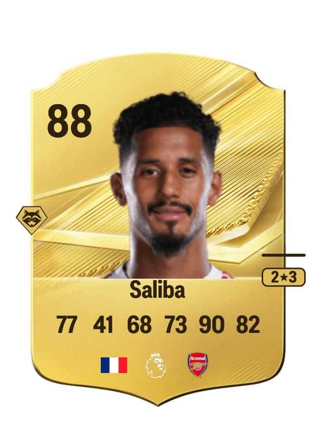 William Saliba card