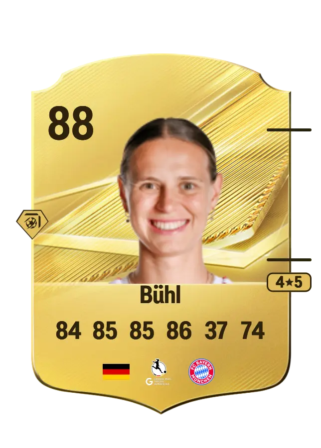 Klara Bühl card