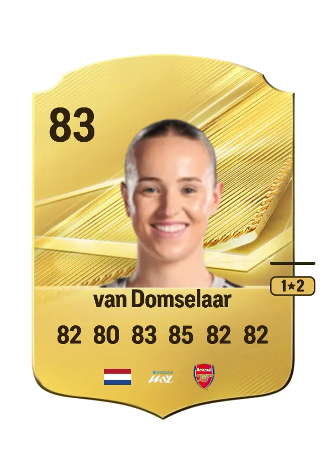 Daphne van Domselaar card