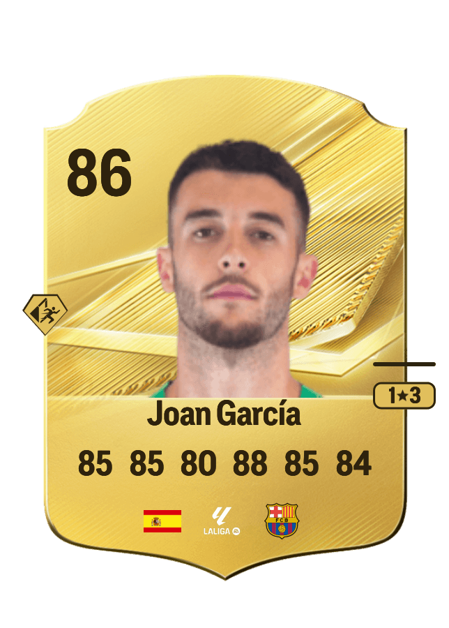 Joan García card