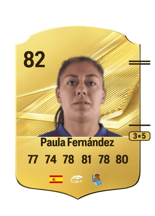 Paula Fernández card