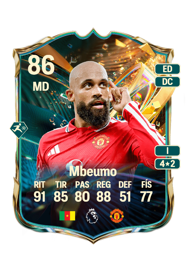 Bryan Mbeumo card