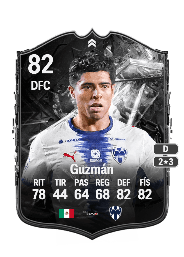 Víctor Guzmán card