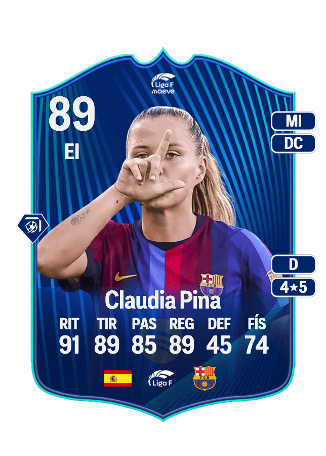 Claudia Pina card
