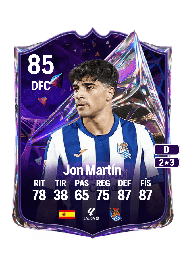 Jon Martín card