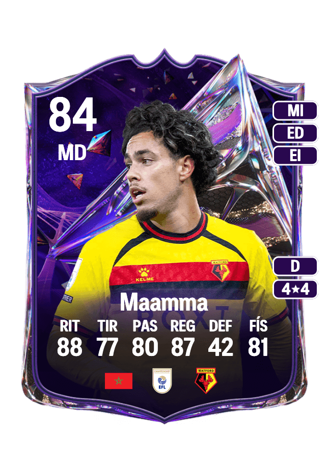 Othmane Maamma card