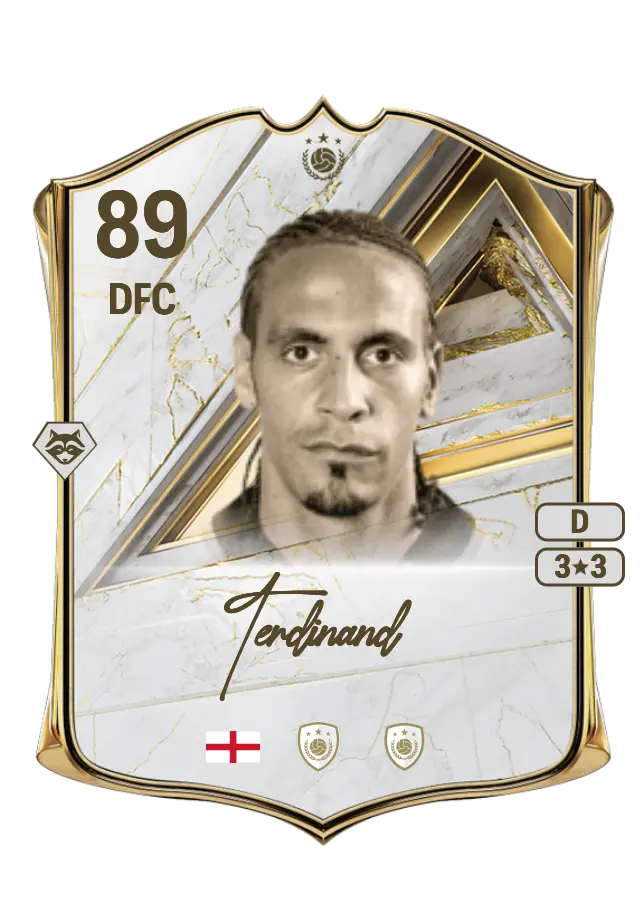 Rio Ferdinand card