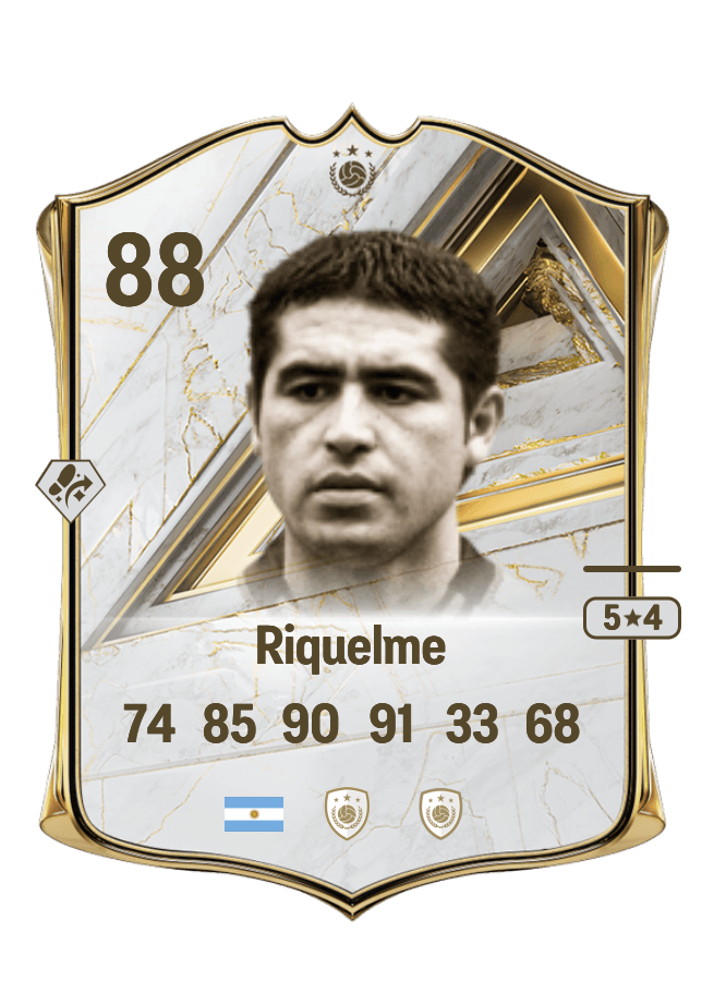 Juan Román Riquelme card