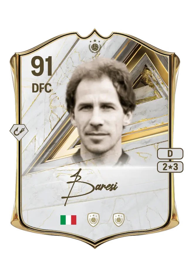 Franco Baresi card