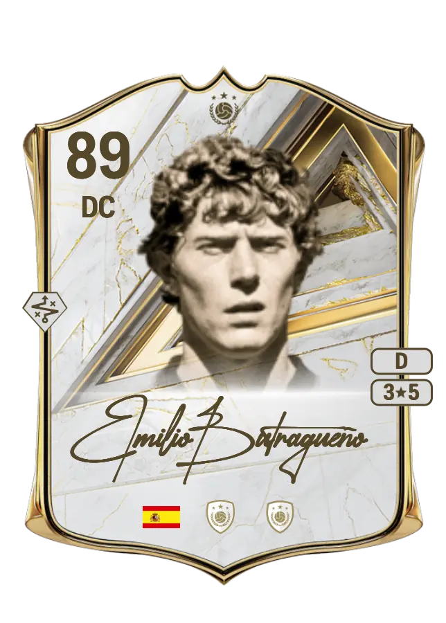 Emilio Butragueño card