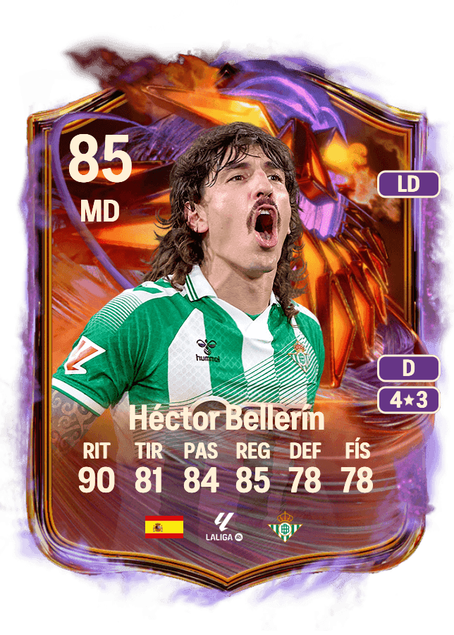 Héctor Bellerín card