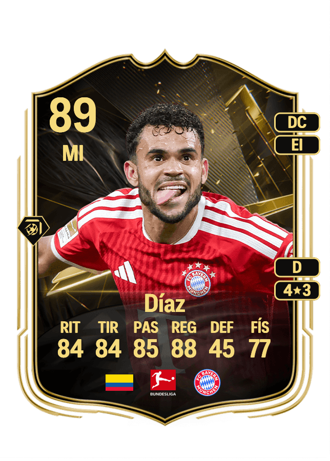 Luis Díaz card