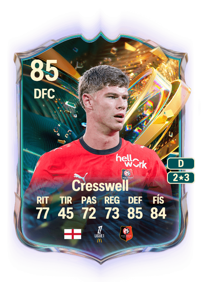 Charlie Cresswell card