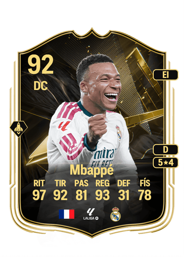 Kylian Mbappé card