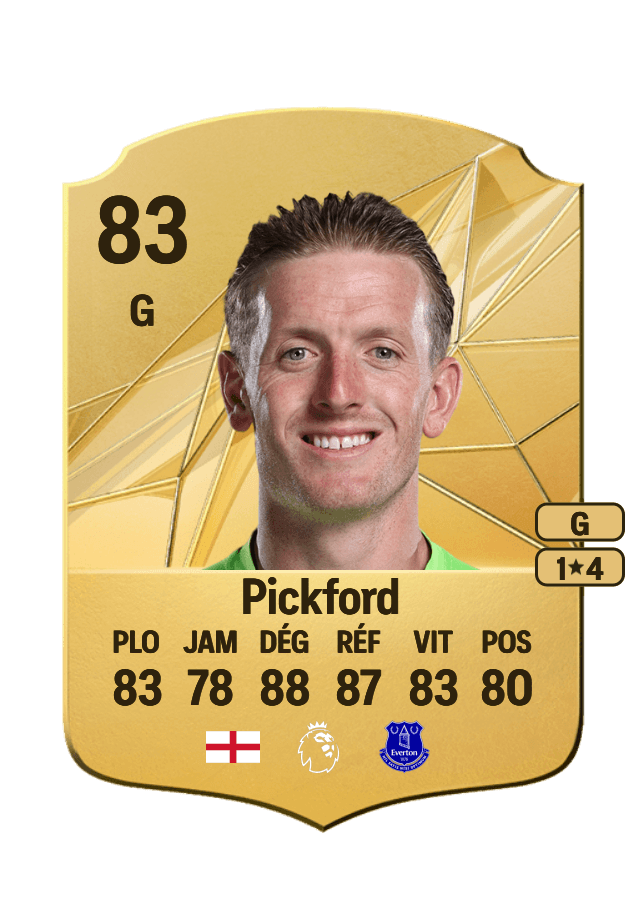 Jordan Pickford card