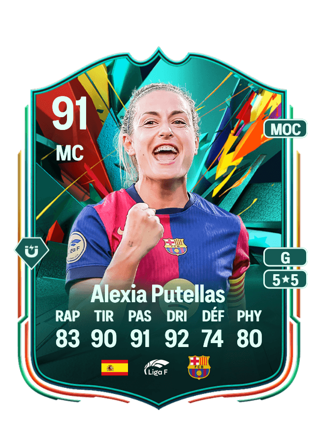 Alexia Putellas card