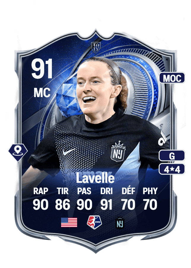 Rose Lavelle card