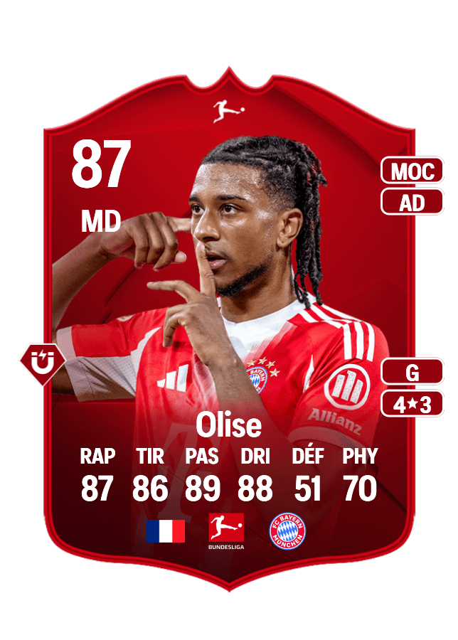 Michael Olise card