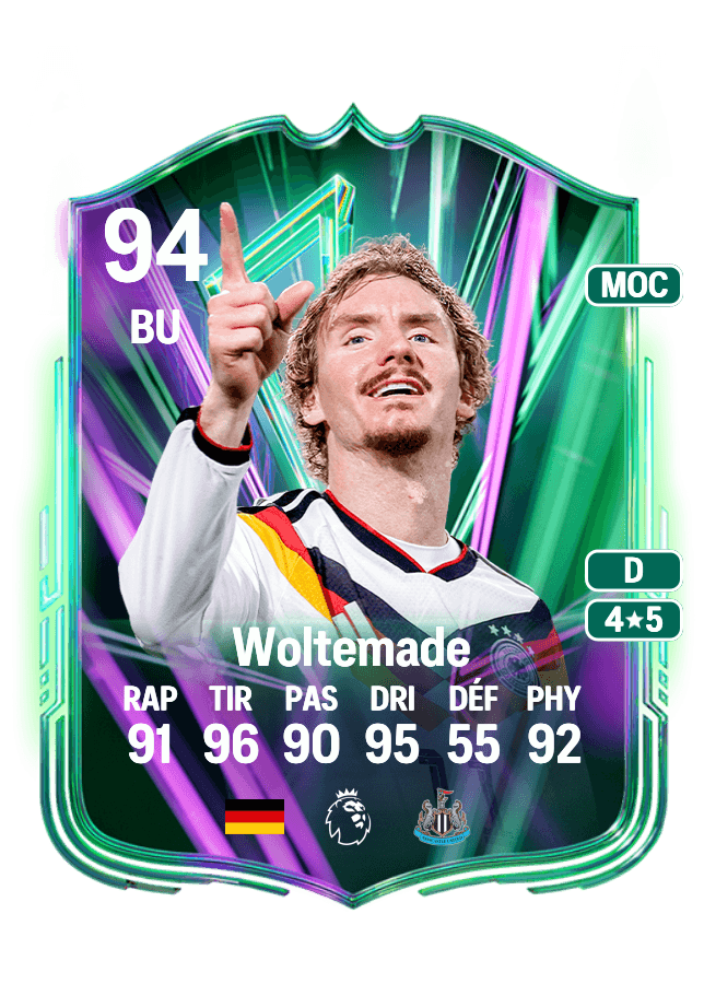 Nick Woltemade card