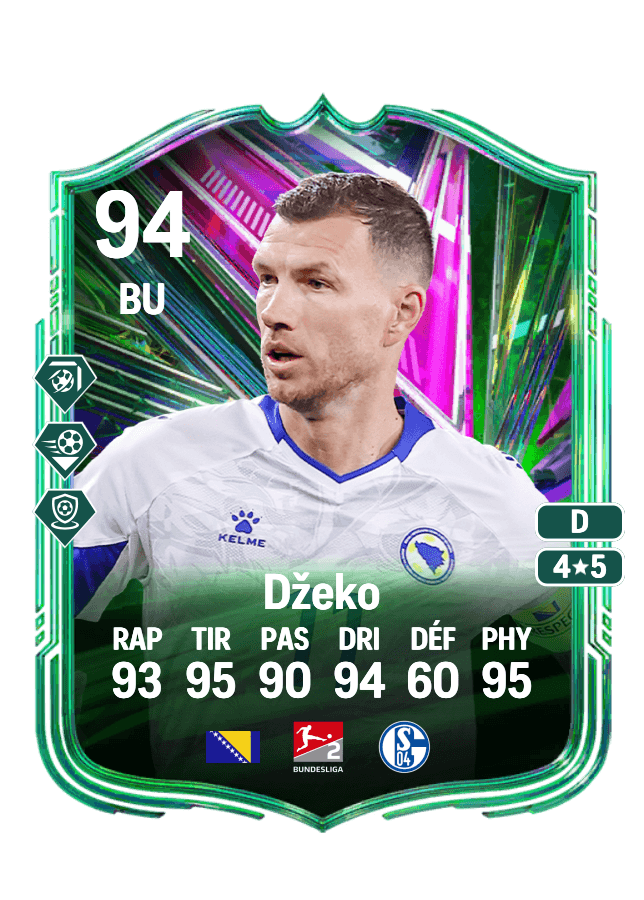 Edin Džeko card